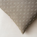 MIULEE Pack of 2 Decorative Burlap Linen Euro Spring Throw Pillow Covers for Sofa Couch Bed Farmhouse Pillowcases Modern Rustic Woven Textured Cushion Cover Taupe