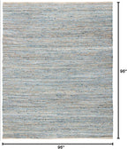 SAFAVIEH Natural Fiber Collection Area Rug - 8' Round, Beige, Handmade Jute, Braided Woven Design, Ideal for Living Room, Bedroom (NF212B)