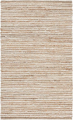 SAFAVIEH Cape Cod Collection Accent Rug - 3' x 5', Natural & Ivory, Handmade, Braided Design, Ideal for The Living Room, Bedroom, Dining Room (CAP151A-3)