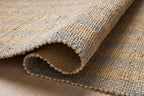 Loloi Chris Loves Julia Judy Collection JUD-04 Natural/Sky 3'-6" x 5'-6" Accent Rug