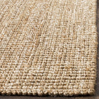SAFAVIEH Natural Fiber Collection Runner Rug - 2' x 8', Natural & Ivory, Handmade Jute, Farmhouse Style, Chunky Textured Thick Pile (NF447N)