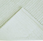 Better Trends Jullian Collection is Super Soft and Light Weight in Bold Stripes Design 100% Cotton Tufted Unique Luxurious Machine Washable Tumble Dry, Standard Sham, Sage