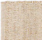 · REDEARTH · Jute Cotton Area Rug - 8'x10' Rectangular Rug, Sustainable Handwoven, Non-Shedding, Soft & Durable – Reversible, Neutral Tones for Home Décor in Living Room, Dining Room, Bedroom
