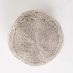 Christopher Knight Home Malibu Fabric Pouf, Grey