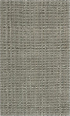 SAFAVIEH Natural Fiber Collection Accent Rug - 3' x 5', Green & Grey, Handmade Farmhouse Jute, Ideal for High Traffic Areas in Entryway, Living Room, Bedroom (NF730B)