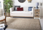 SAFAVIEH Natural Fiber Collection Area Rug - 5' x 8', Natural & Ivory, Handmade Boho Farmhouse Woven Jute, Ideal for High Traffic Areas in Living Room, Bedroom (NF185A)