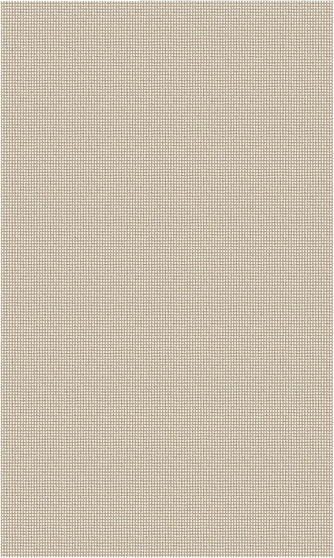 EARTHALL Woven Area Rug 3x5 Ft Washable Rugs for Entryway Braided Non Slip Rubber Backed Throw Rugs Door Mat Indoor Outdoor Entrance Cotton Carpet for Kitchen Foyer Front Door, Beige/Khaki