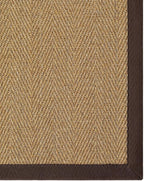 DEXI Jute Hallway Runner Rug 3x12, Woven Braided Natural Fiber Non Slip Runner Inside, Farmhouse Runners Carpet Indoor for Entryway Kitchen Luandry, Natural/Brown