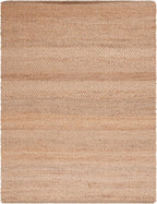 SAFAVIEH Natural Fiber Collection Area Rug - 9' x 12', Natural, Handmade Farmhouse Fringe Jute, Ideal for High Traffic Areas in Living Room, Bedroom (NF731A)