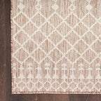 Nourison Home Positano Beige 5' x 7' Area Rug - Easy Clean, Non Shedding, Bed Room, Living Room, Dining Room, Kitchen (5' x 7')