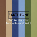 Factory Direct Partners SoftScape 15 inch Round Classroom Floor Cushions with Handles; Flexible Seating for Daycare, Preschool, Playroom; 2 inch Thick Deluxe Foam (6-Piece) - Earthtone, 11232-ET