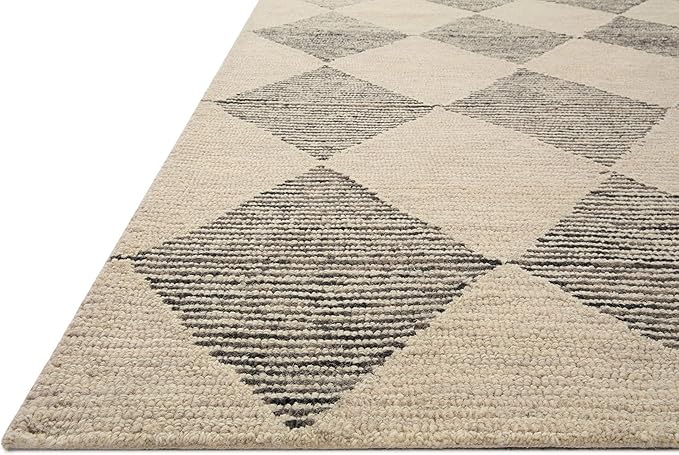 Loloi Chris Loves Julia Francis Collection FRA-01 Beige/Charcoal 11'-6" x 15' Area Rug
