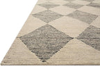 Loloi Chris Loves Julia Francis Collection FRA-01 Beige/Charcoal 3'-6" x 5'-6" Accent Rug