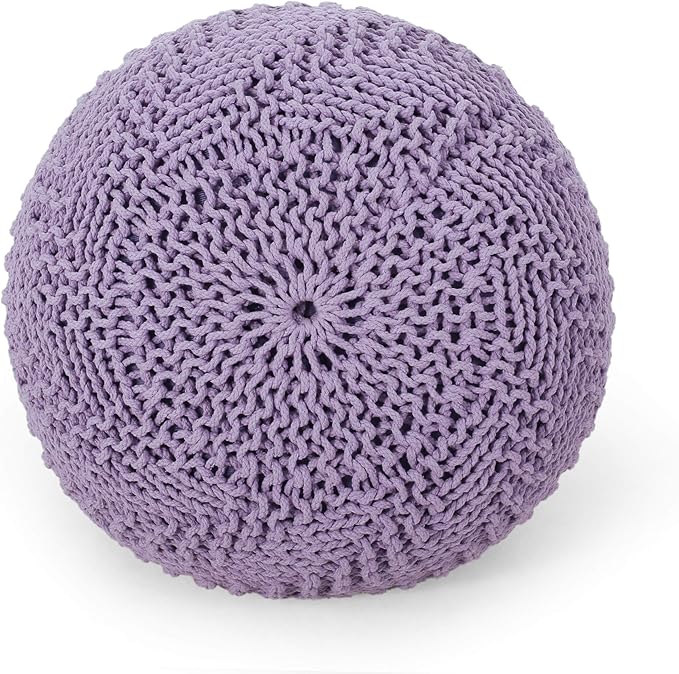 Christopher Knight Home Pouf, Lavander