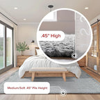 Nuloom Daniela Grey, 6' x 9', Handmade, Jute, Tassel, Soft and Textured, High Traffic, Stain Resistant, Easy Clean, Durable Area Rug for Bedroom, Living Room, Dining Space, Foyer, Entryway