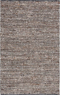 SAFAVIEH Natura Collection Accent Rug - 4' x 6', Black & Ivory, Handmade Flat Weave Wool & Jute, Ideal for High Traffic Areas in Entryway, Living Room, Bedroom (NAT349Z)