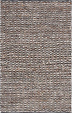 SAFAVIEH Natura Collection Accent Rug - 4' x 6', Black & Ivory, Handmade Flat Weave Wool & Jute, Ideal for High Traffic Areas in Entryway, Living Room, Bedroom (NAT349Z)