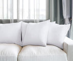 Utopia Bedding Throw Pillows (Set of 4, White) – 20 x 20 Inches Down Alternative Pillows for Bed, Sofa, and Couch - Fluffy Decorative Stuffer Pillow for Indoors & Outdoors