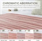 Chenille Throw Blanket for Couch 60"X 80" Twin, Soft Cozy Throws with Fringe Tassel for Bed Sofa Chair Cover, Lightweight Knitted Decorative Boho Blankets for Living Room, Dusty Pink