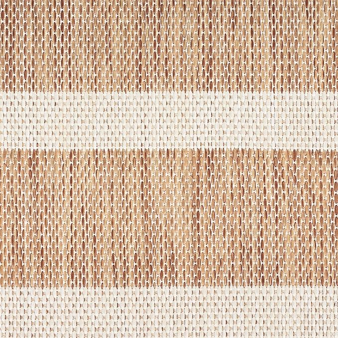 Nourison Home Positano Jute Ivory 2' x 6' Area Rug - Easy Clean, Non Shedding, Bed Room, Living Room, Dining Room, Kitchen (6' Runner)
