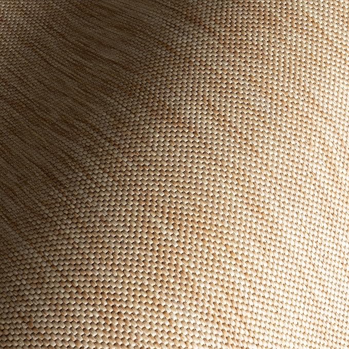 Nuloom Asha Tan/Ivory, 8' x 10', Casual, Striped Border, Soft and Cozy, High Traffic, Stain Resistant, Easy Clean, Durable Area Rug for Indoor/Outdoor Patio, Deck, Porch, Garden, Courtyard