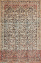 Loloi Loren Collection LQ-17 Charcoal/Multi 3'-6" x 5'-6" Accent Rug
