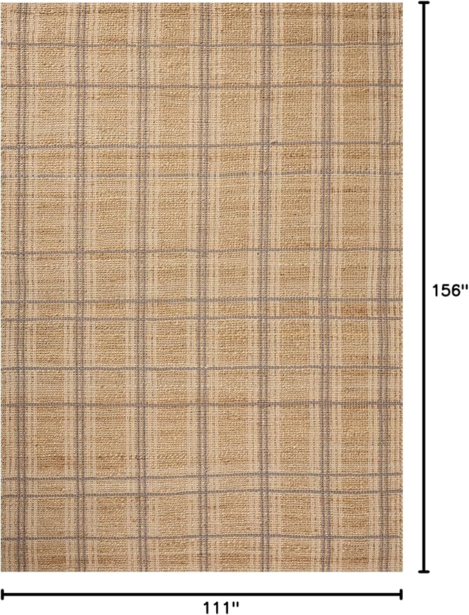 Loloi Chris Loves Julia Judy Collection JUD-02 Natural/Stone 9'-3" x 13' Area Rug