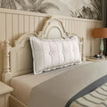 Johnear Headboard Pillow Large Reading Pillows for Sitting in Bed Adult Daybed Cushion Backrest Bolster Pillow Support Positioning Sofa Rest （Ivory White, 39 x 3 x 20 inches）