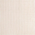 Unique Loom Braided Jute Collection Area Rug - Dhaka (8' Square, White)