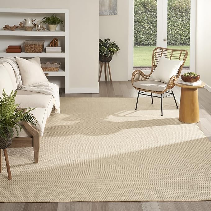 Nourison Home Home Courtyard 8' x 10' Natural Area Rug