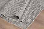 Beverly Rug Easy Jute Gray Rug 8x10 Solid Washable Durable Outdoor Indoor Area Rugs for Living Dining Room Patio Office Stain Resistant Non Shedding Casual Indoor Outside Carpet 8 x 10 Gray