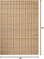Loloi Chris Loves Julia Judy Collection JUD-02 Natural/Stone 5'-0" x 7'-6" Area Rug