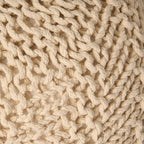 Christopher Knight Home Barwick Pouf, Ivory