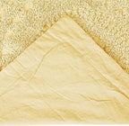 Better Trends Rio Collection is Super Soft and Light Weight in Floral Design 100% Cotton Tufted Unique Luxurious Machine Washable Tumble Dry, King Sham, Yellow
