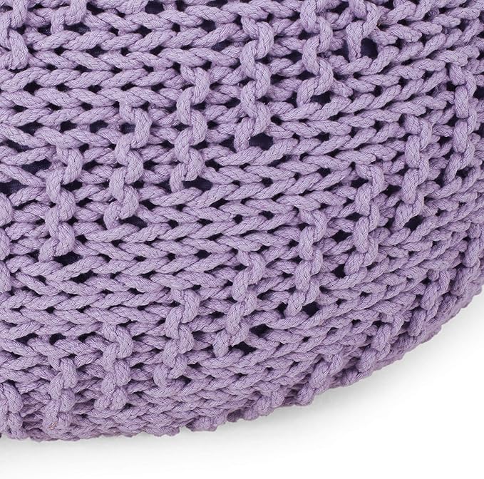 Christopher Knight Home Pouf, Lavander