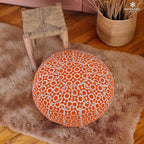Marrakesh Gallery Bohemian Unstuffed Moroccan Pouf Ottoman, Round Ottoman Foot Rest, Handmade Bean Bag with Large Storage - Cover Floor Chair for Living Room, Bedroom - Ideal as Wedding Gifts