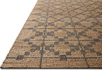 Loloi Chris Loves Julia Judy Collection JUD-05 Natural/Graphite 9'-3" x 13' Area Rug