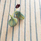 Dash & Albert Moana Stripe Handwoven Jute Rug, 8.5 X 11.5 Feet, Blue/Multicolored Stripe Pattern