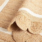 SAFAVIEH Natural Fiber Collection Area Rug - 2'3" x 7' Runner, Natural/Ivory, Geometric Design, Ideal for High Traffic Areas in Living Room, Bedroom, Dining (NF896A)