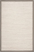SAFAVIEH Area Rug 2x3 - Natural Fiber Collection - Marble & Khaki, Sisal, Woven Design with Border (NF143E)