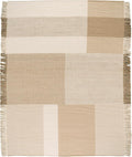 Dash & Albert Frankie Natural Handwoven Jute Rug, 8 X 10 Feet, Neutral Graphic Pattern - Premium Luxury Hotel Quality Soft Breathable Hypoallergenic Machine Washable Easy Care All Season