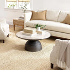 Dash & Albert Jute Handwoven Natural Rug, 9.5 X 13.5 Feet, Tan Solid Pattern