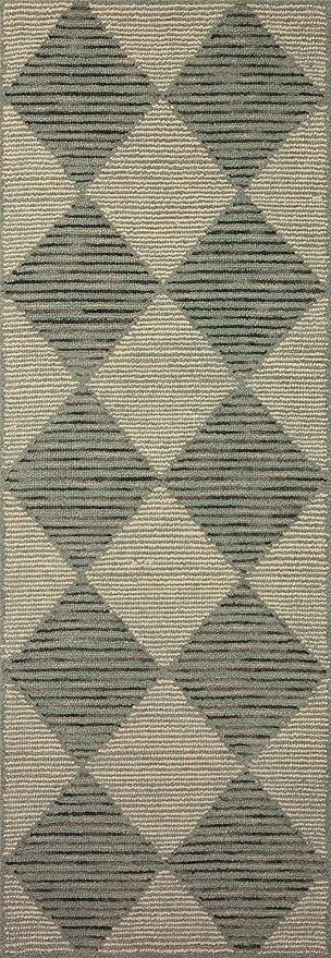 Loloi Chris Loves Julia Francis Collection FRA-01 Spa/Granite 2'-6" x 9'-9" Runner Rug