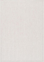 CAMILSON Easy Jute Rug 2x3, Indoor Outdoor Off-White Color Fiber Area Rugs for Bathroom and Kitchen Rug, Herringbone Seagrass Boho Woven Design, Easy-Cleaning, Washable Outside Carpet Alfombras 2 x 3