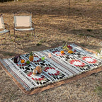 Lqprom Southwest Throw Blankets Aztec Southwestern Throws Cover Boho Native American Blankets for Gift Sofa Table Bed Living Room Decor Outdoor Camping Picnic Tent Beach Car Traveling 63"x87"