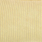 Better Trends Jullian Collection is Super Soft and Light Weight in Bold Stripes Design 100% Cotton Tufted Unique Luxurious Machine Washable Tumble Dry, Euro Sham, Yellow