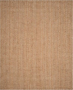 SAFAVIEH Natural Fiber Collection X-Large Area Rug - 11' x 15', Natural & Natural, Handmade Jute, Ideal for High Traffic Areas in Living Room, Bedroom (NF181A)
