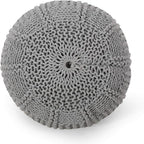 Christopher Knight Home Hortense Pouf, Gray