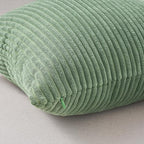 Topfinel LightGreen Couch Throw Pillows Covers 24x24 Inch Set of 4,Olive Emerald Green Corduroy Decorative Cushion Case,Rustic Fun Living Room Decor fundas para cojines