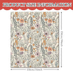 Vintage Floral Blanket - Wildflower Throw Blanket, for Couch & Bed, 50x60 Inches